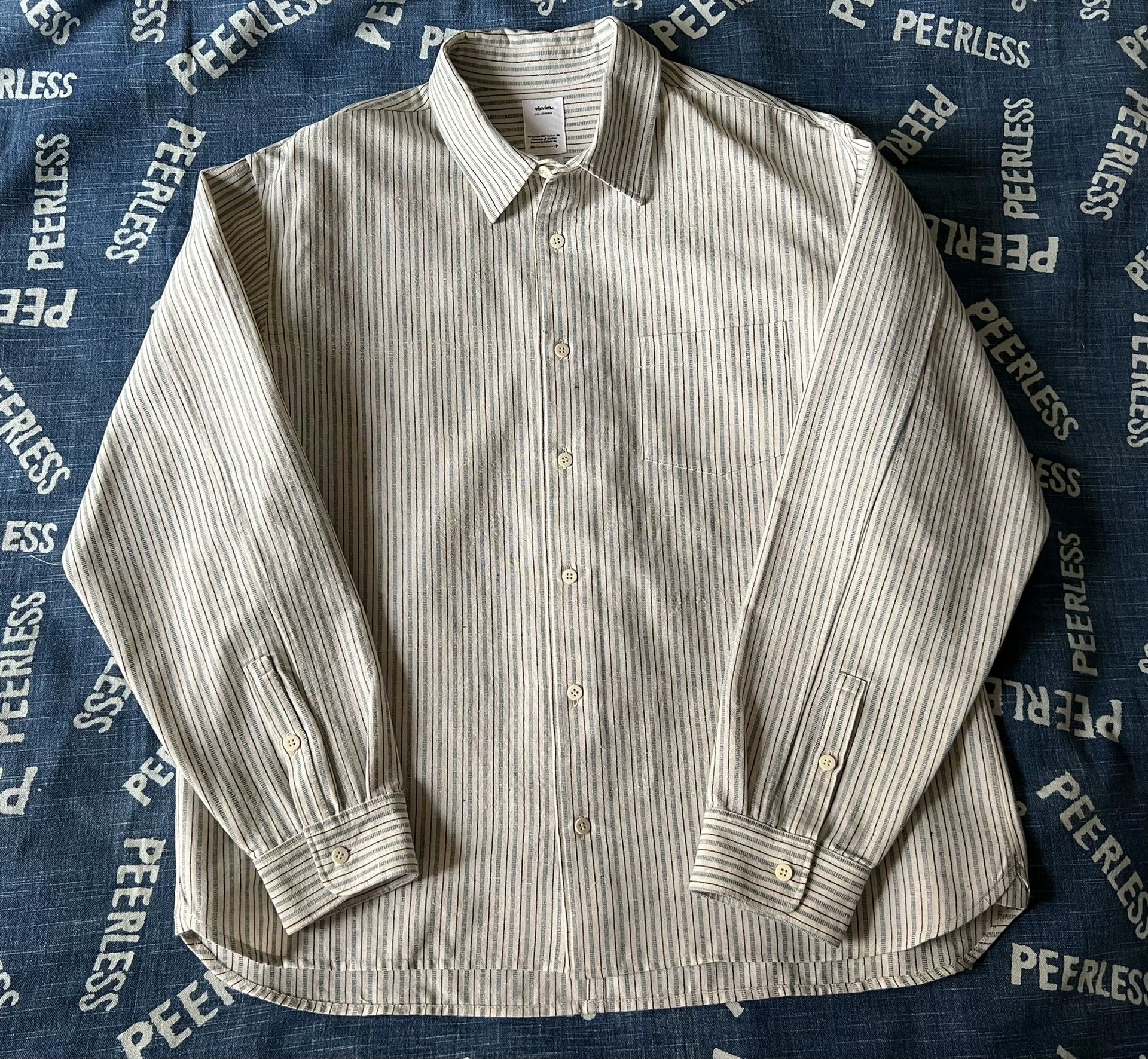 Visvim Visvim 19SS Hemi Shirt L/S H.W Buyi Size US M / EU 48-50 / 2 - 2 Thumbnail