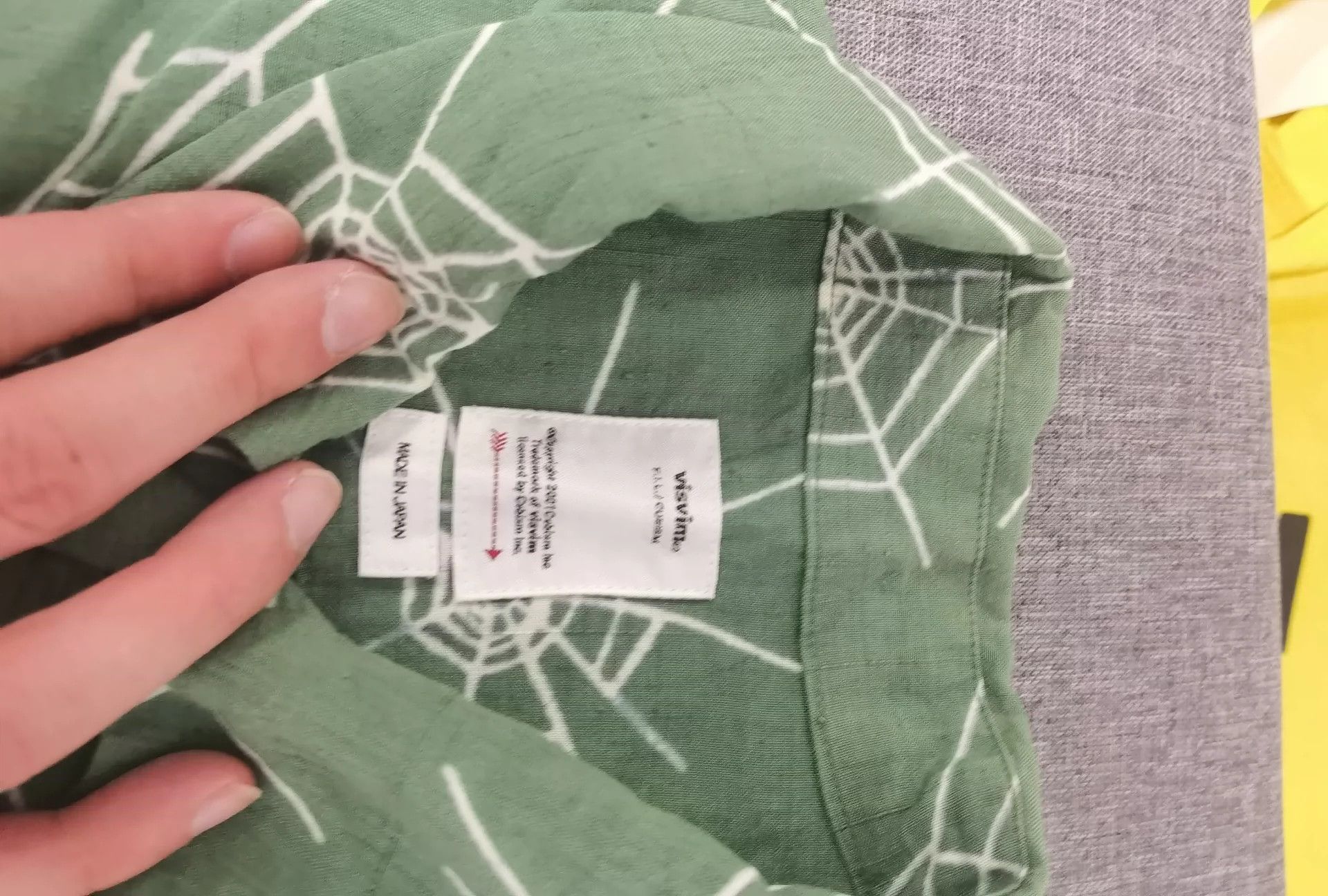 Visvim visvim free edge 19ss spider web shirt Size US M / EU 48-50 / 2 - 2 Thumbnail
