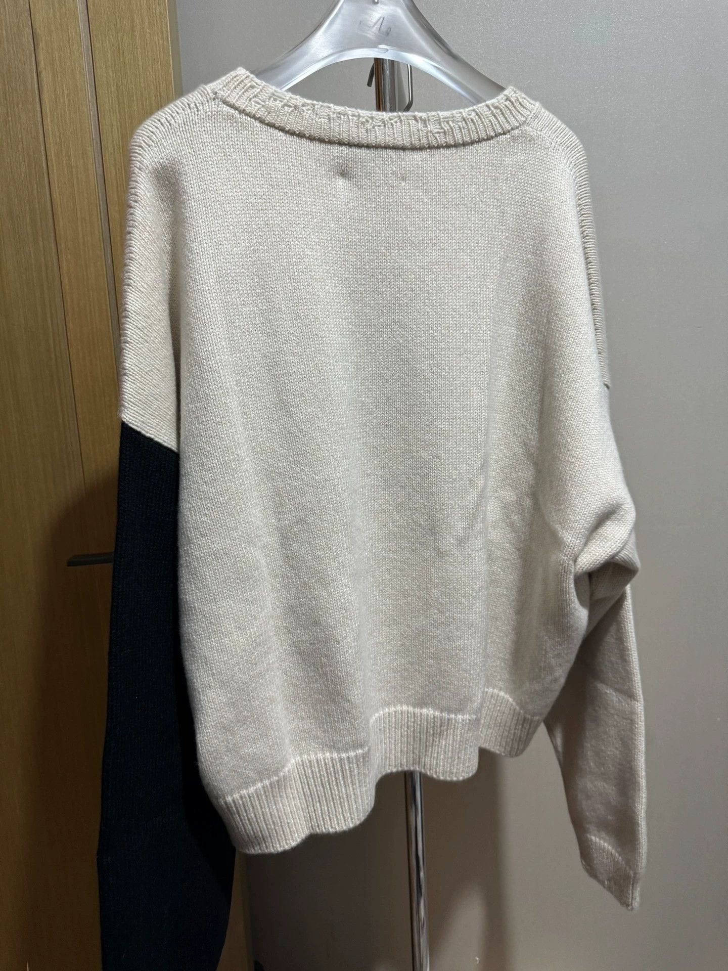 Enfants Riches Deprimes Enfants Riches Deprimes Cashmere sweater with beige infernal affairs pattern Size US L / EU 52-54 / 3 - 3 Thumbnail