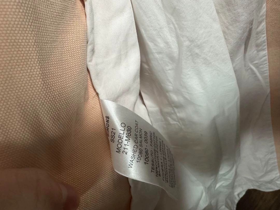 Raf Simons Raf Simons Coat windbreaker Size US S / EU 44-46 / 1 - 7 Thumbnail