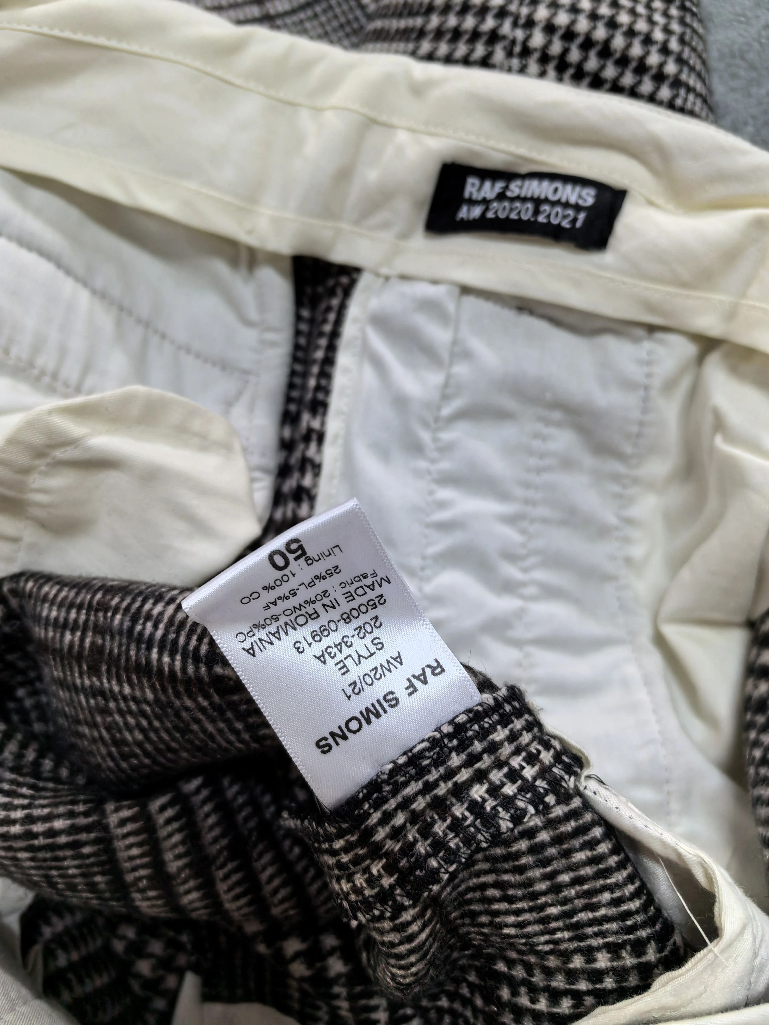 Raf Simons Raf Simons Plaid pants Size US 34 / EU 50 - 3 Thumbnail
