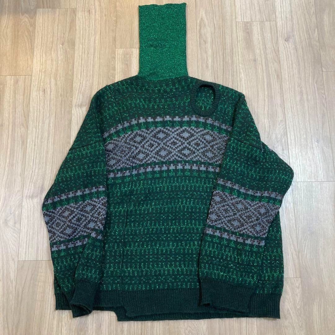 Raf Simons Raf Simons Knitted multi-sleeve turtle neck Size US XS / EU 42 / 0 - 5 Thumbnail