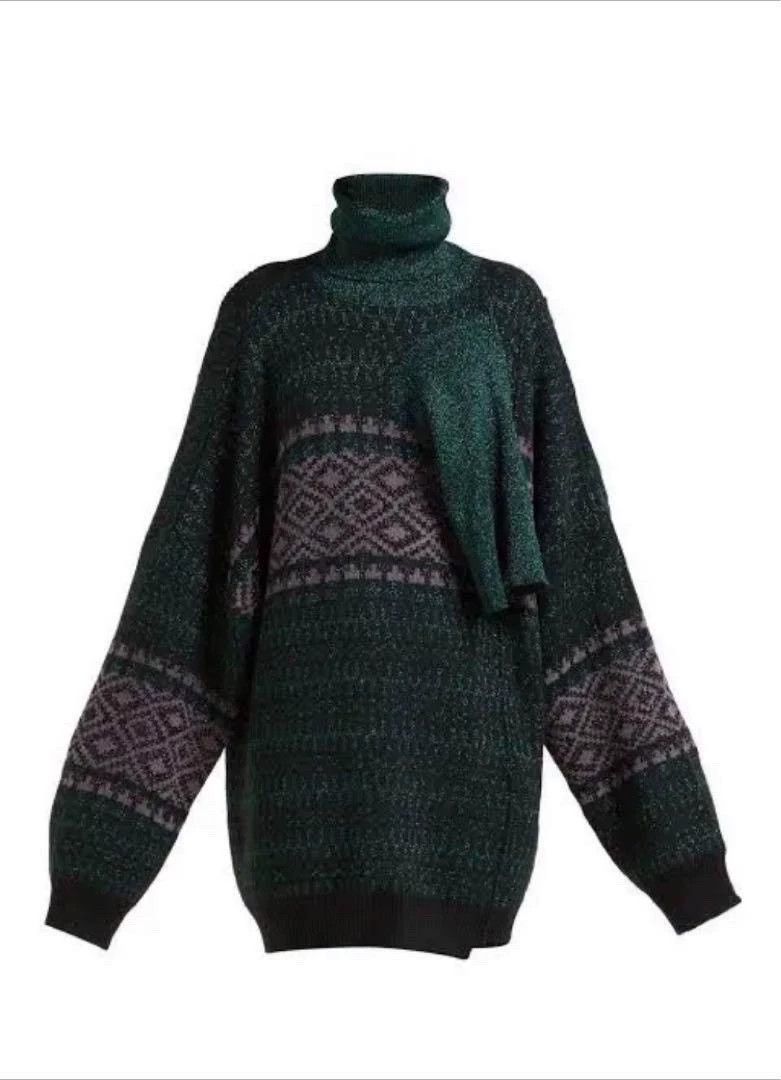 Raf Simons Raf Simons Knitted multi-sleeve turtle neck Size US XS / EU 42 / 0 - 3 Thumbnail