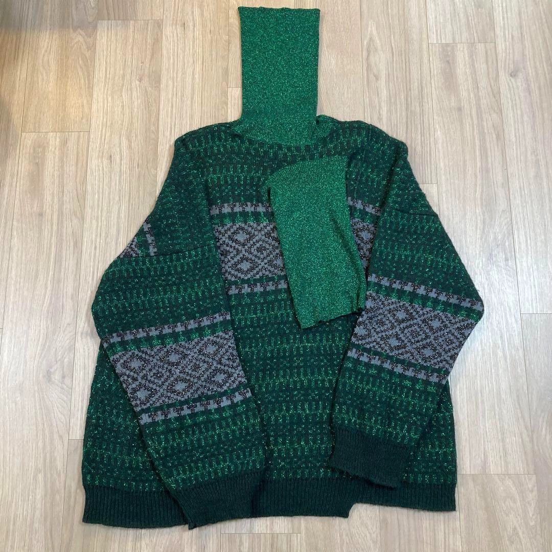 Raf Simons Raf Simons Knitted multi-sleeve turtle neck Size US XS / EU 42 / 0 - 4 Thumbnail
