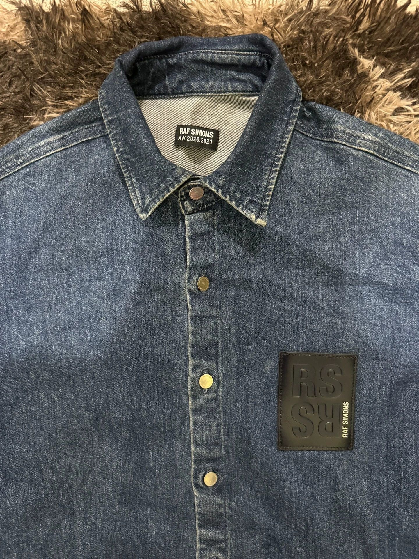 Raf Simons Raf Simons Denim shirt Size US S / EU 44-46 / 1 - 2 Thumbnail