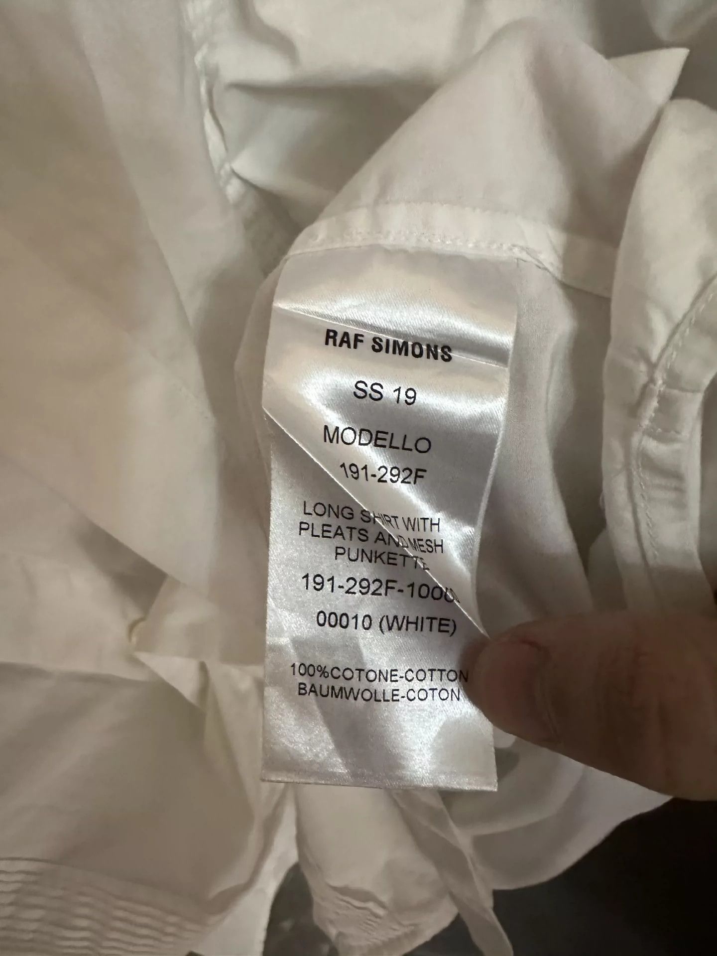 Raf Simons Raf Simons Portrait shirt Size US M / EU 48-50 / 2 - 7 Thumbnail