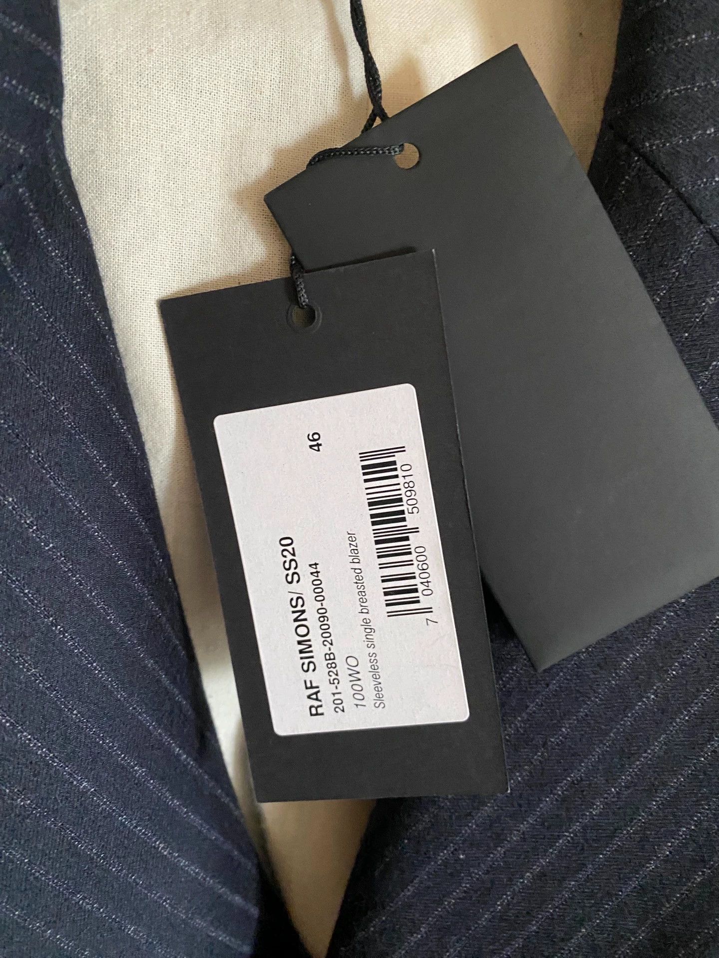 Raf Simons Raf Simons Suit vest coat Size US M / EU 48-50 / 2 - 3 Thumbnail