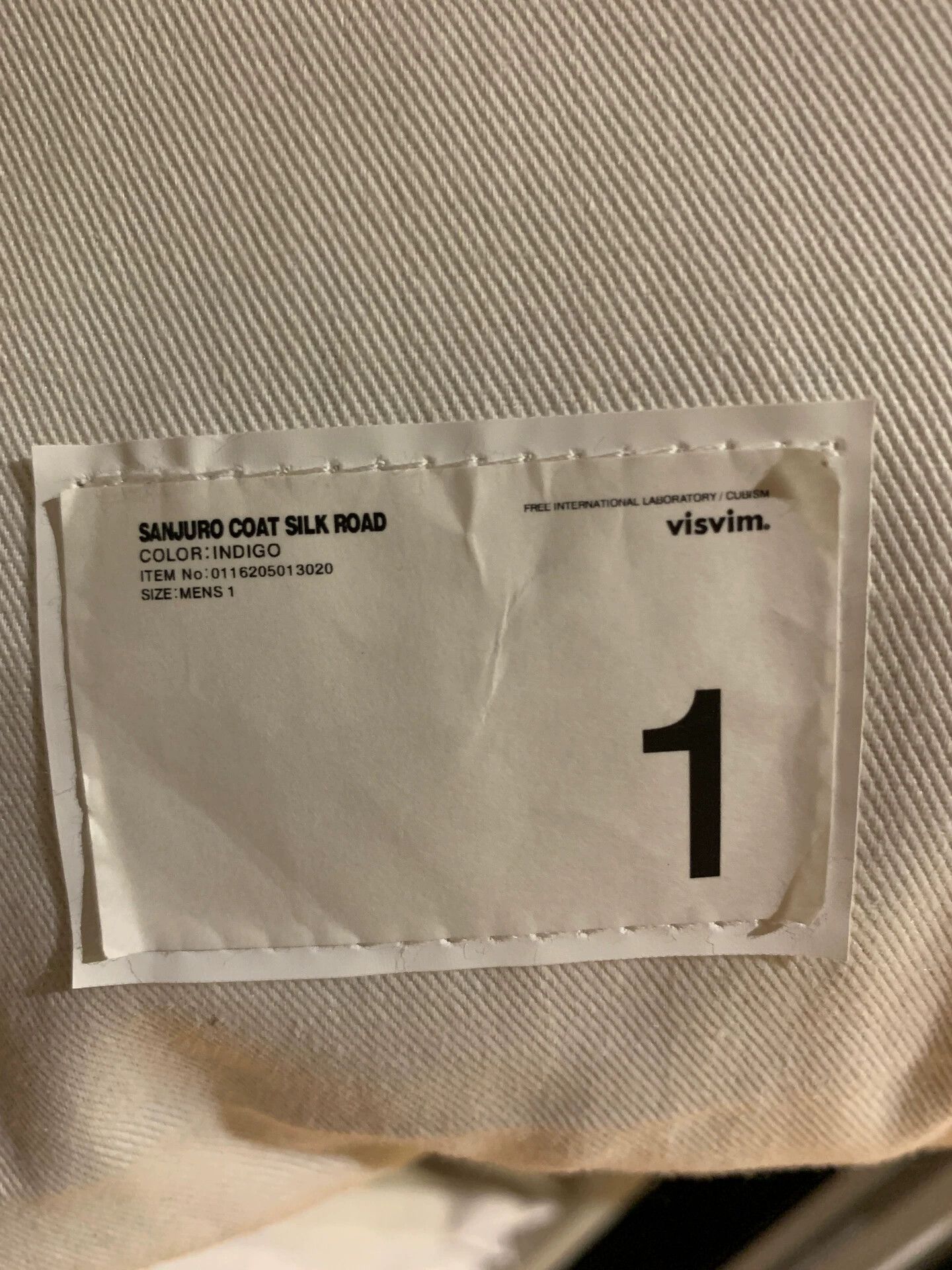 Visvim visvim sanjuro coat silkroad. Visvim Sanjuro coat Silkroad Size US S / EU 44-46 / 1 - 7 Thumbnail