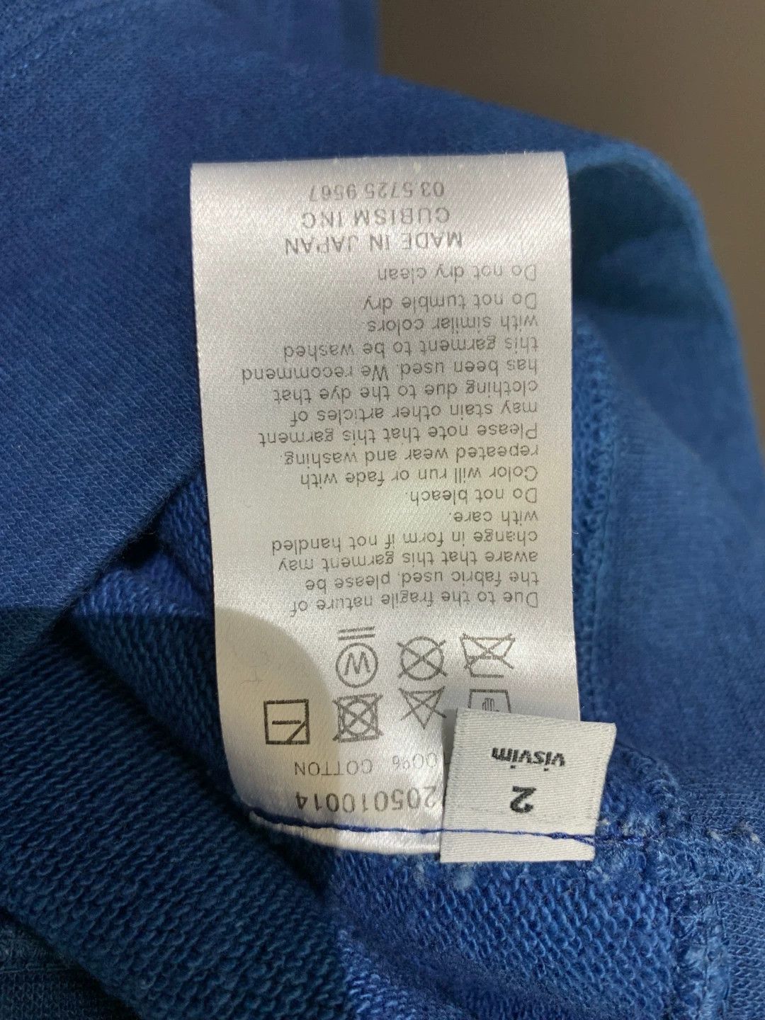 Visvim visvim jumbo hoodie p.o. (N.D.) Hoodie Size US M / EU 48-50 / 2 - 2 Thumbnail