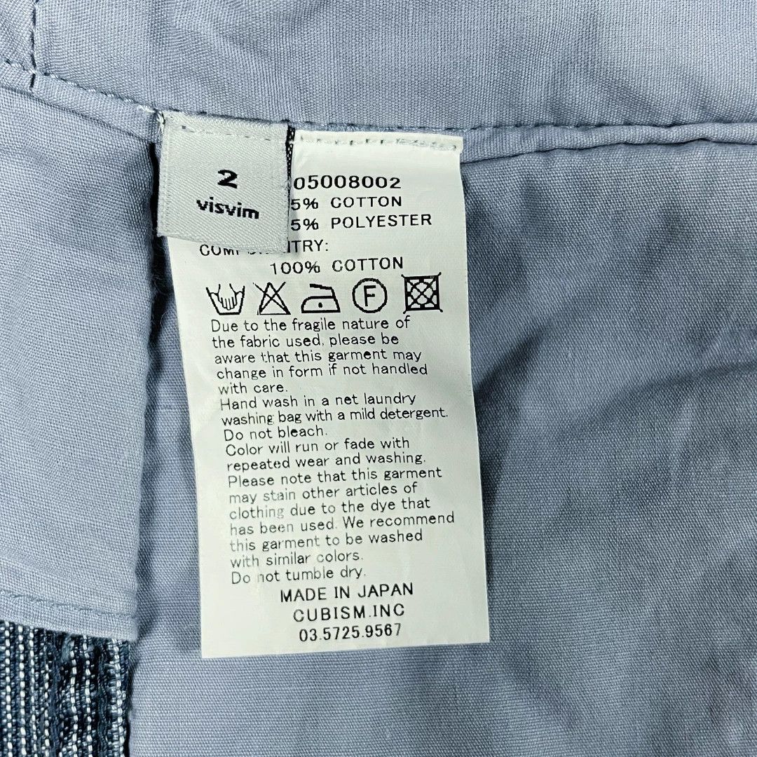 Visvim visvim indigo blue dyed corduroy shorts Size US 32 / EU 48 - 9 Thumbnail