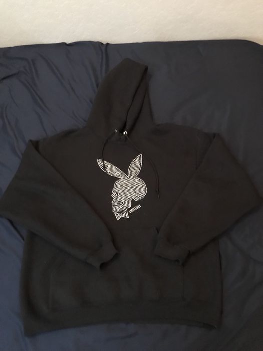 Playboy best sale rhinestone hoodie