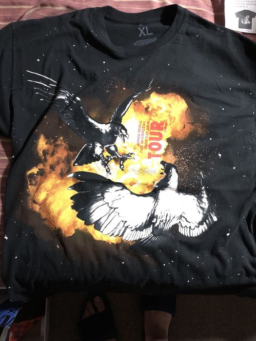Vintage Travis Scott Birds Eye View General Admission Your Black T Shirt New Grailed