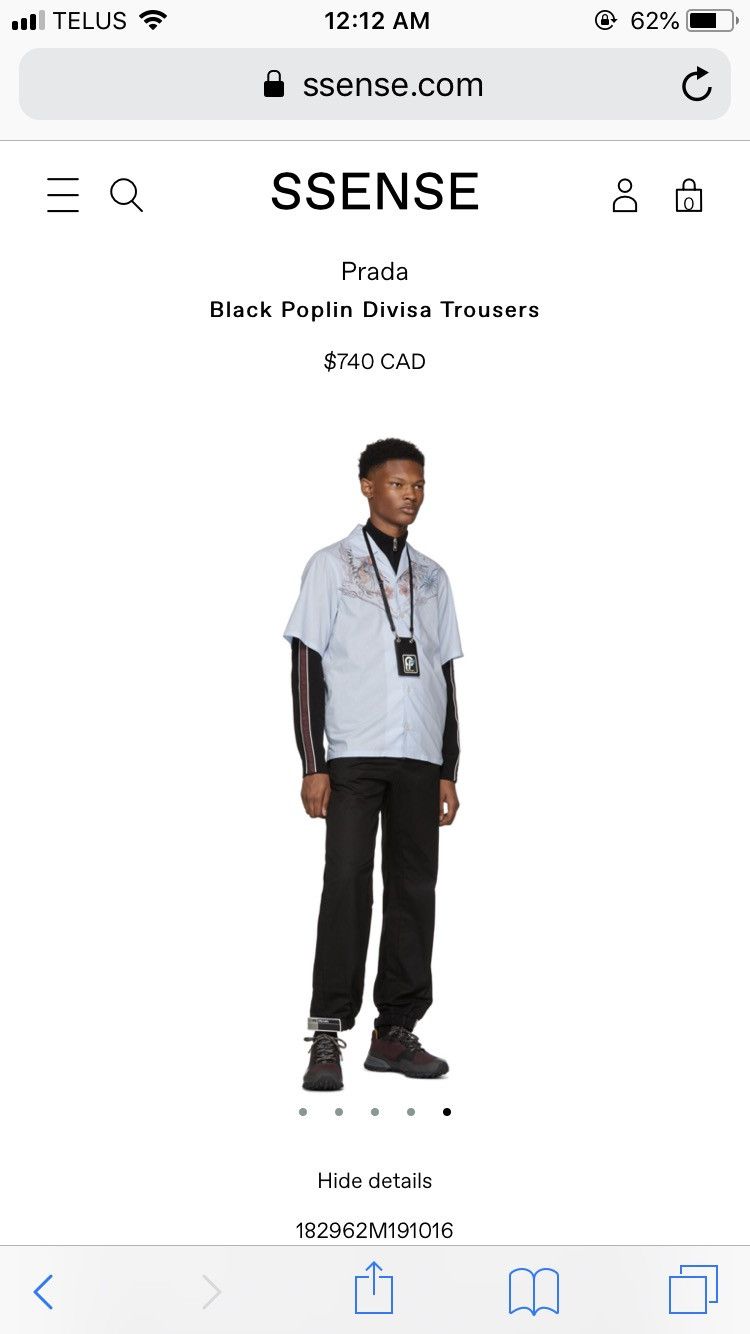 Prada Prada Cotton Joggers Size US 34 / EU 50 - 10 Thumbnail