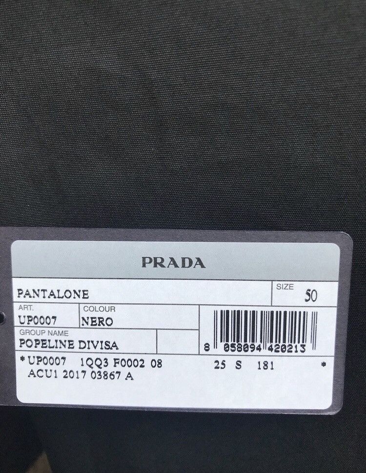 Prada Prada Cotton Joggers Size US 34 / EU 50 - 4 Thumbnail