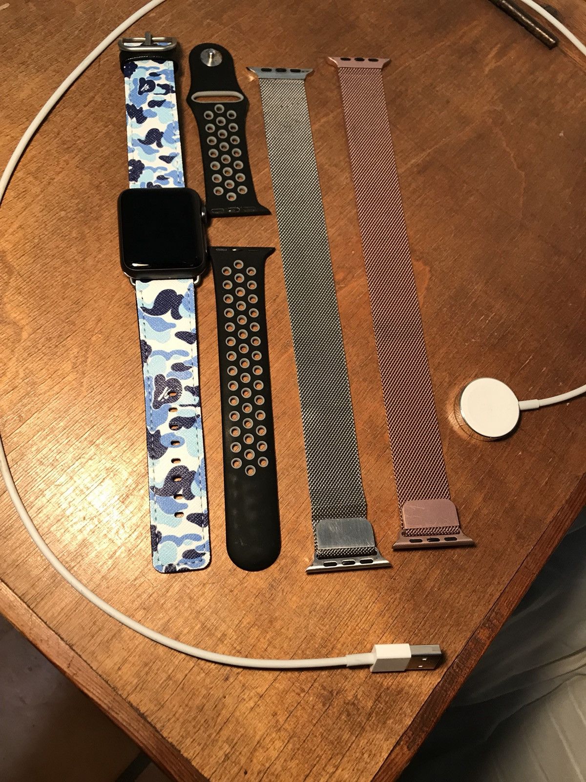Bape apple watch band 42mm sale
