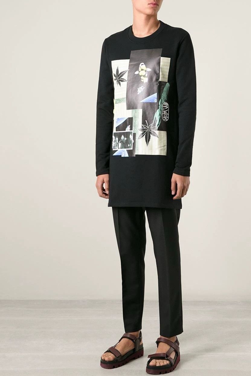 Raf Simons Raf Simons 15ss Drifter Long Sleeve Hoodie -DMC Size US M / EU 48-50 / 2 - 7 Thumbnail