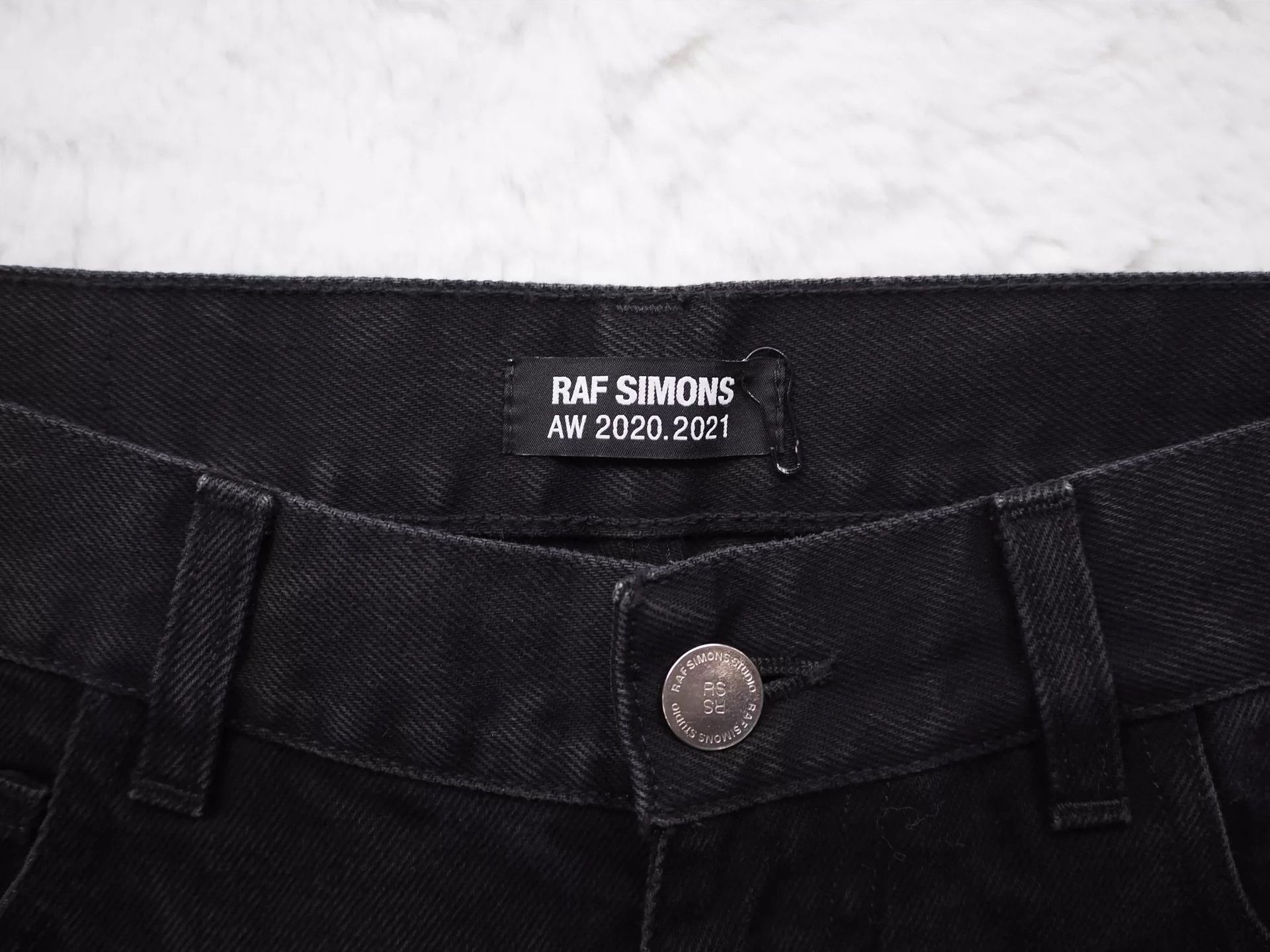 Raf Simons Raf Simons 20AW Black Back Zipper Jeans -DMC Size US 28 / EU 44 - 6 Thumbnail