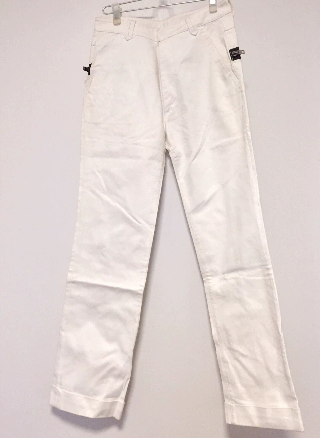 Raf Simons Raf Simons Snake Totem White Cowboy Long Wide Leg Pants -DMC Size US 32 / EU 48 - 2 Thumbnail