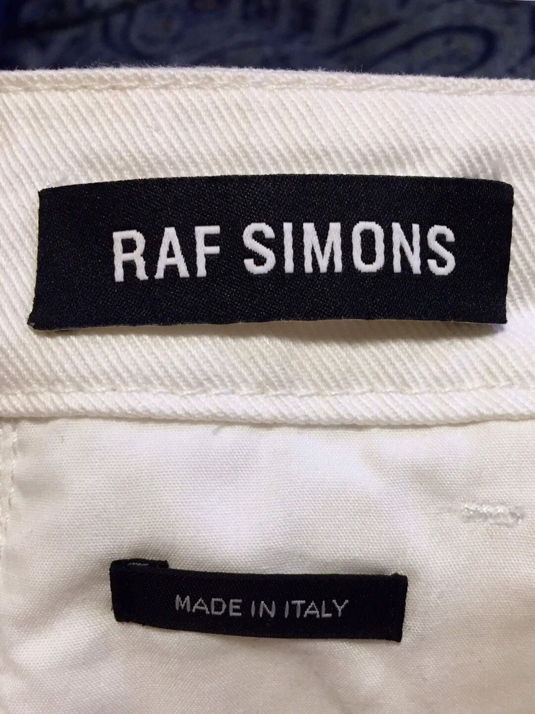 Raf Simons Raf Simons Snake Totem White Cowboy Long Wide Leg Pants -DMC Size US 32 / EU 48 - 5 Thumbnail