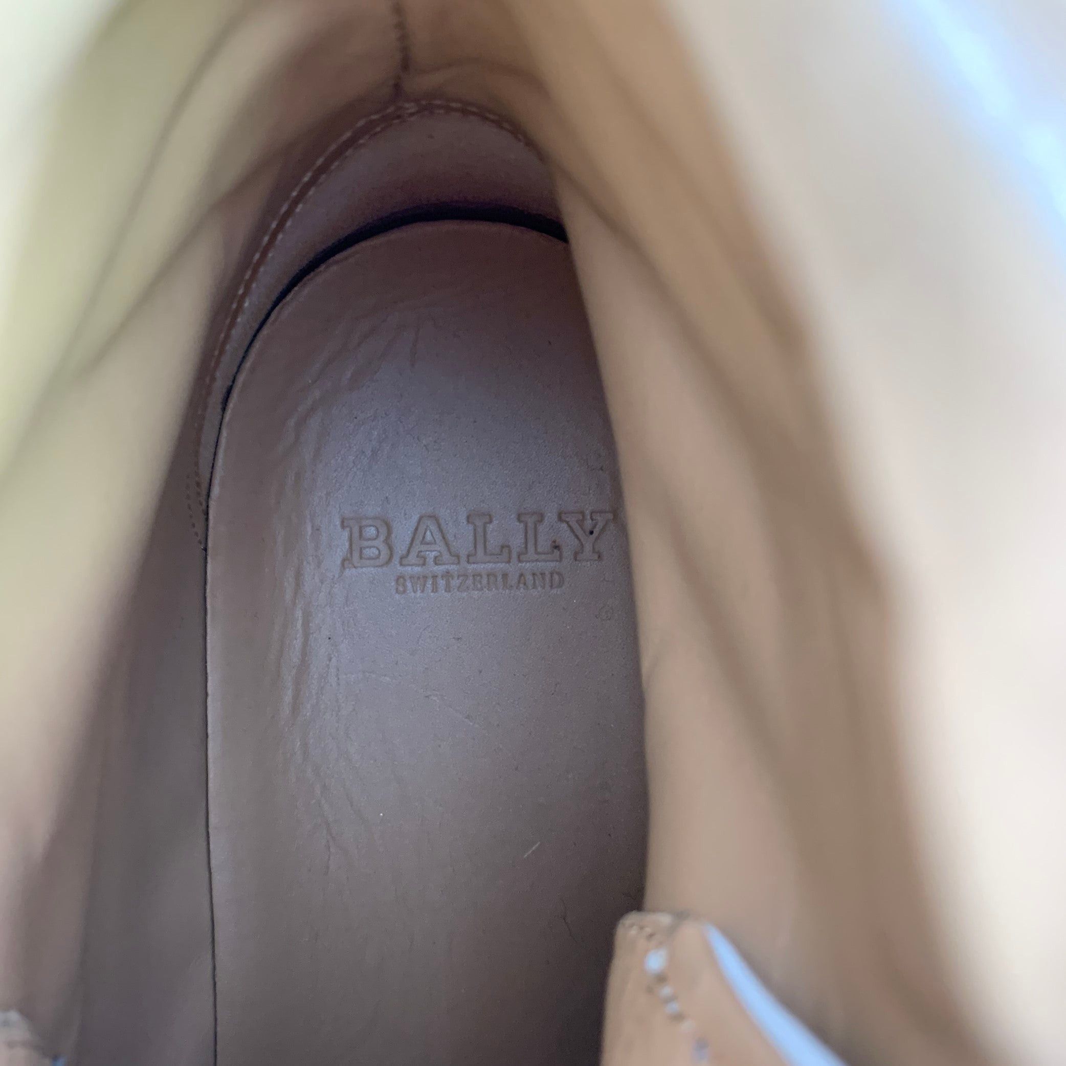Bally Oldani White Red Ribbon Trim Leather High Top Sneakers Size US 8.5 / EU 41-42 - 7 Thumbnail
