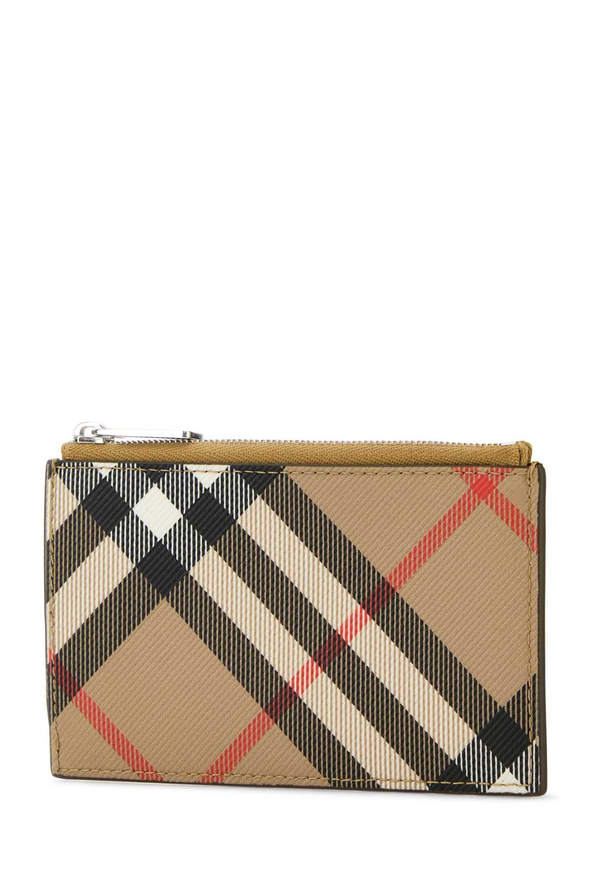 Burberry Printed Canvas Check Card Holder Size ONE SIZE - 2 Thumbnail