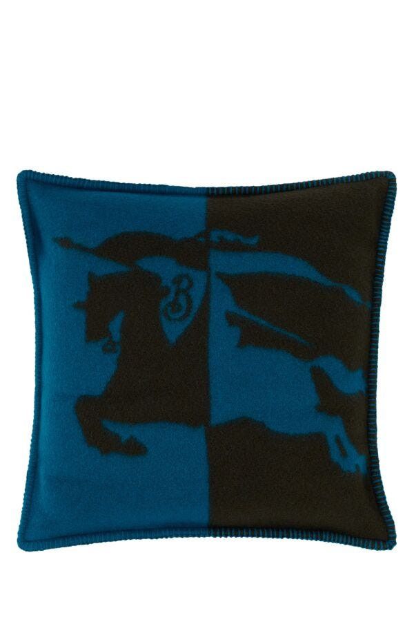 Burberry Two-Tone Wool Pillow Size ONE SIZE - 3 Thumbnail