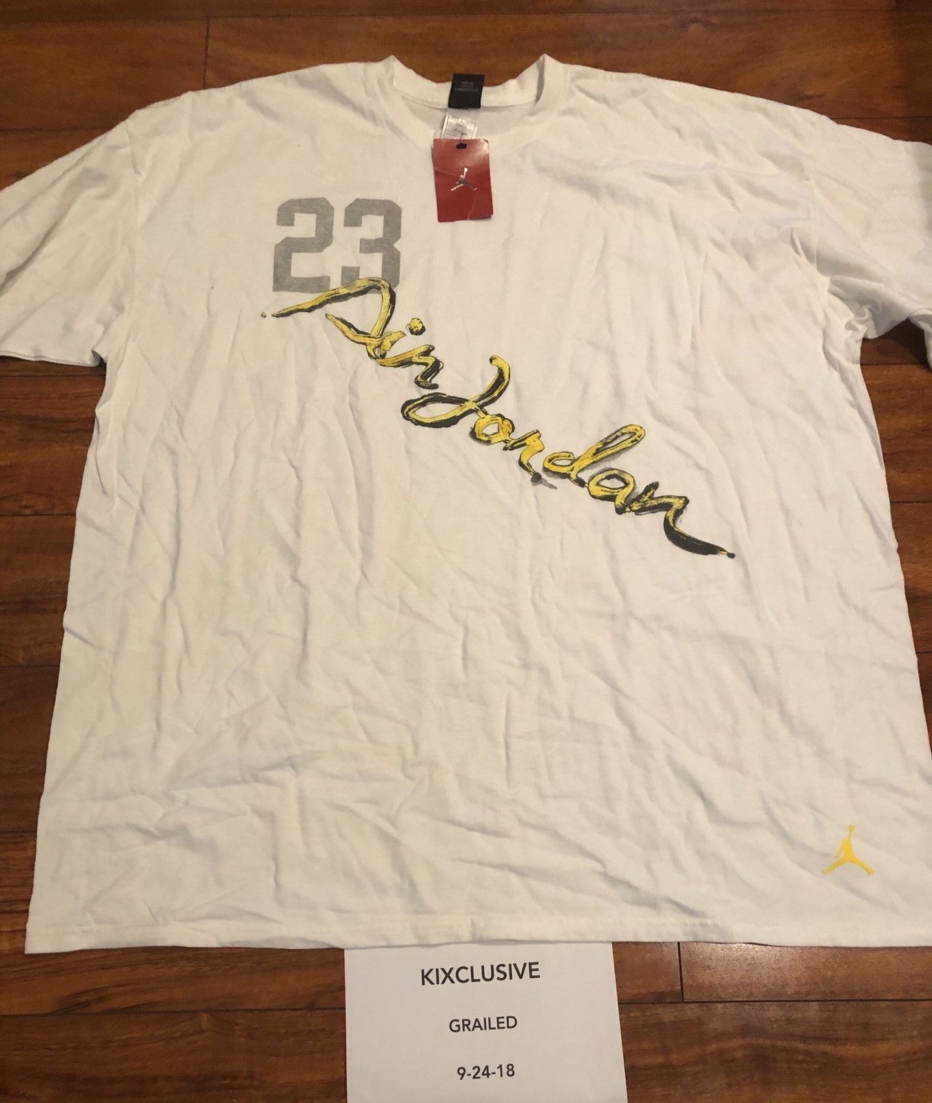 Jordan Brand AJ4 Thunder And Lightning Pack Shirt 3XL Size US XXL / EU 58 / 5 - 1 Thumbnail