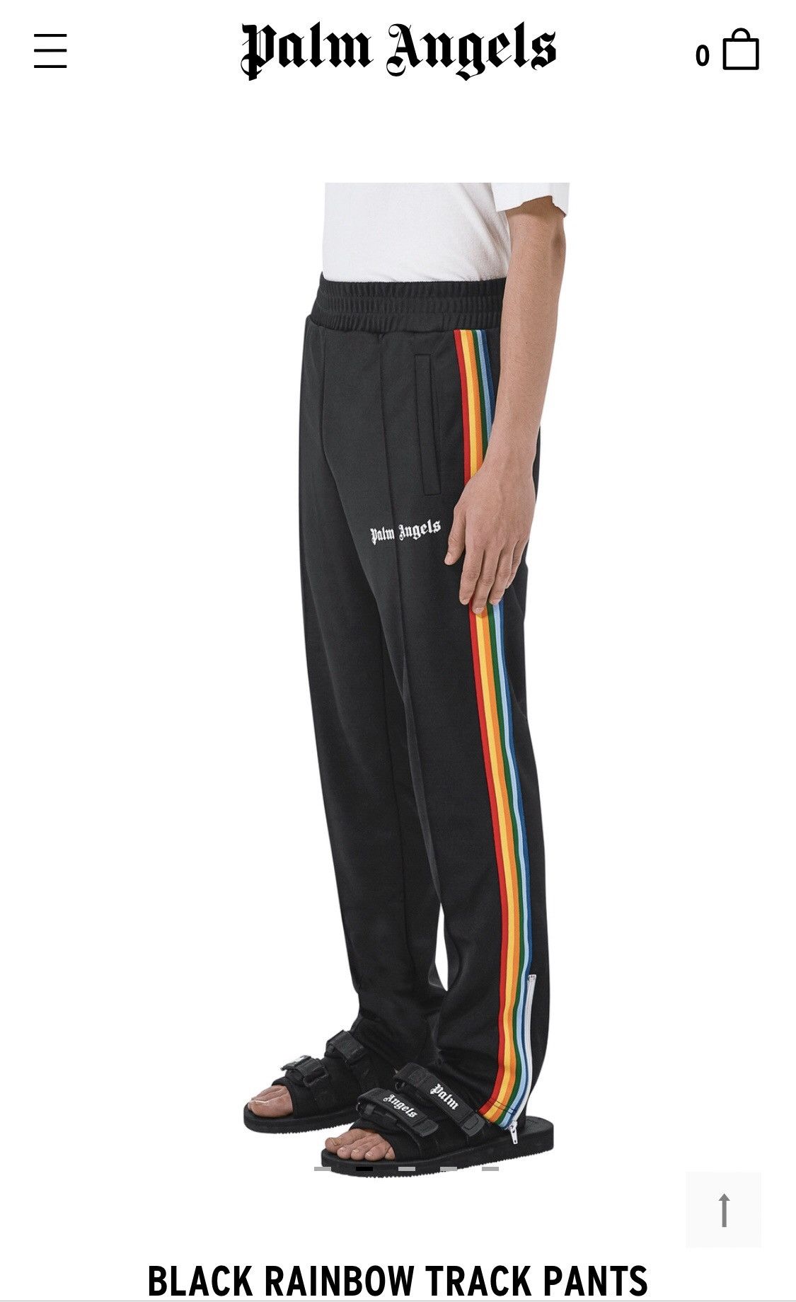 Palm angels rainbow online pants