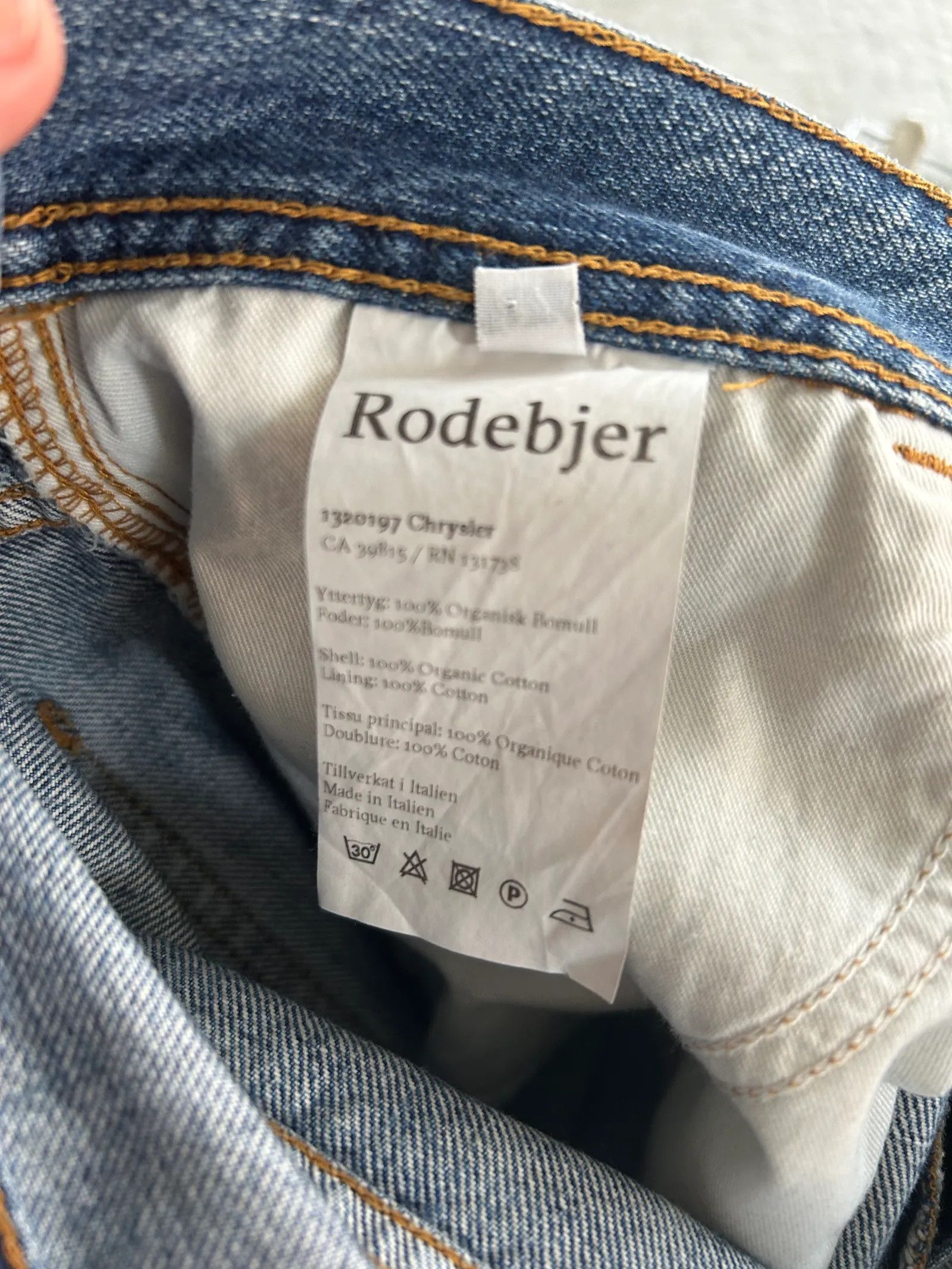 Rodebjer Rodebjer Rodebjer Chrysler Jeans Size 27" / US 4 / IT 40 - 3 Thumbnail