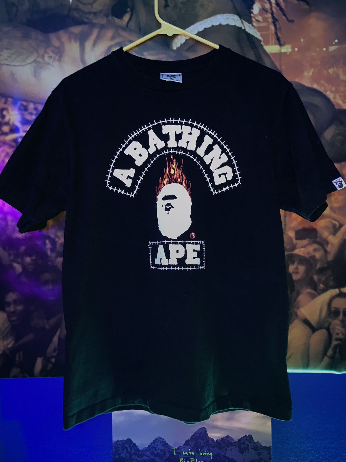 Bape Travis Scott Travis scott Bape T shirt Grailed