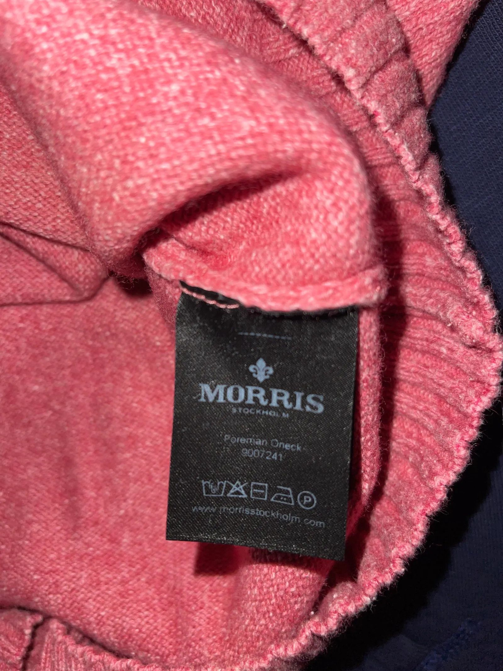 Morris Morris Foreman Merino Crew Neck Pink Sweater Size S / US 4 / IT 40 - 3 Thumbnail
