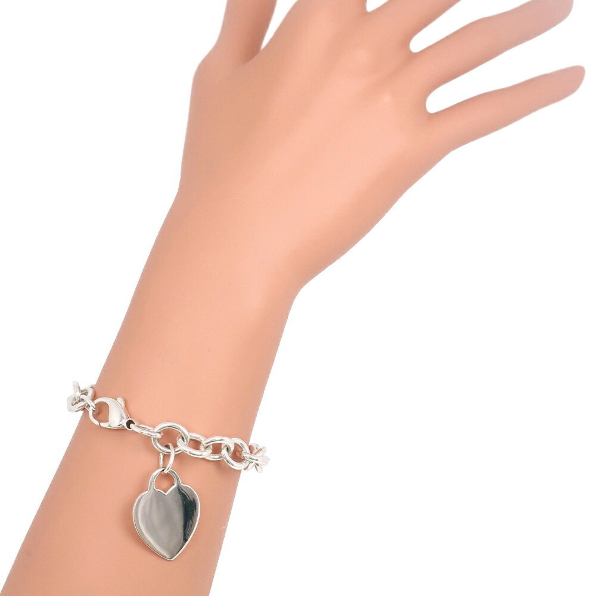 Tiffany & Co. Tiffany & Co. Return to Bracelet Heart Silver 925 Approx. 29.8g Women's Size ONE SIZE - 2 Thumbnail