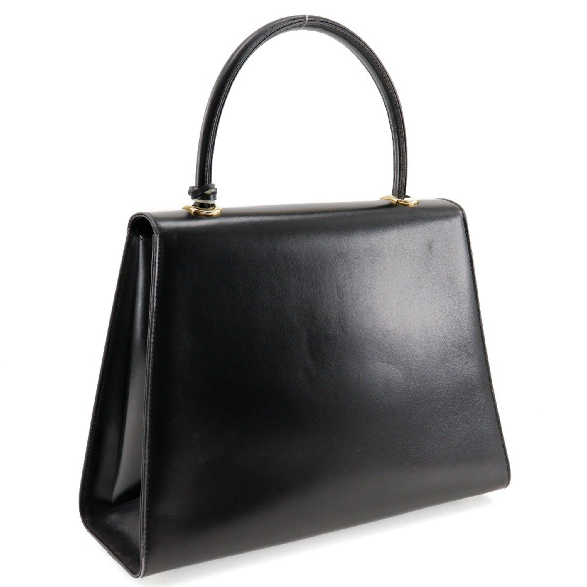Bally BALLY handbag calfskin black A5 turn lock ladies Size ONE SIZE - 3 Thumbnail