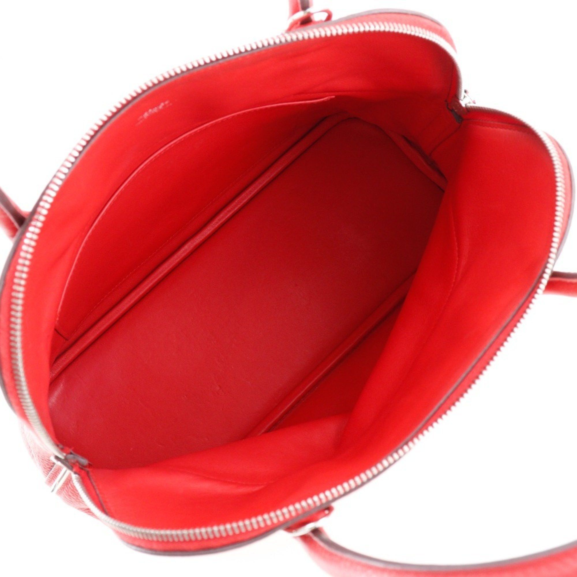 Hermes Hermes Bolide 31 Handbag Taurillon Clemence Rouge Coeur 2019 Red/D 2way A5 Bolide31 Women's Size ONE SIZE - 6 Thumbnail