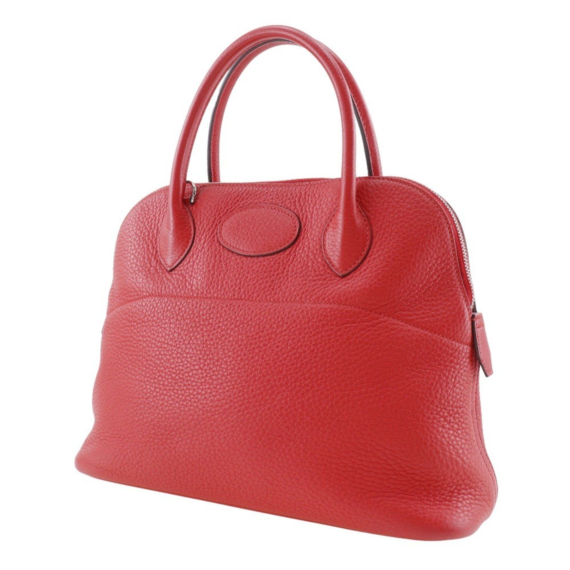 Hermes Hermes Bolide 31 Handbag Taurillon Clemence Rouge Coeur 2019 Red/D 2way A5 Bolide31 Women's Size ONE SIZE - 2 Thumbnail