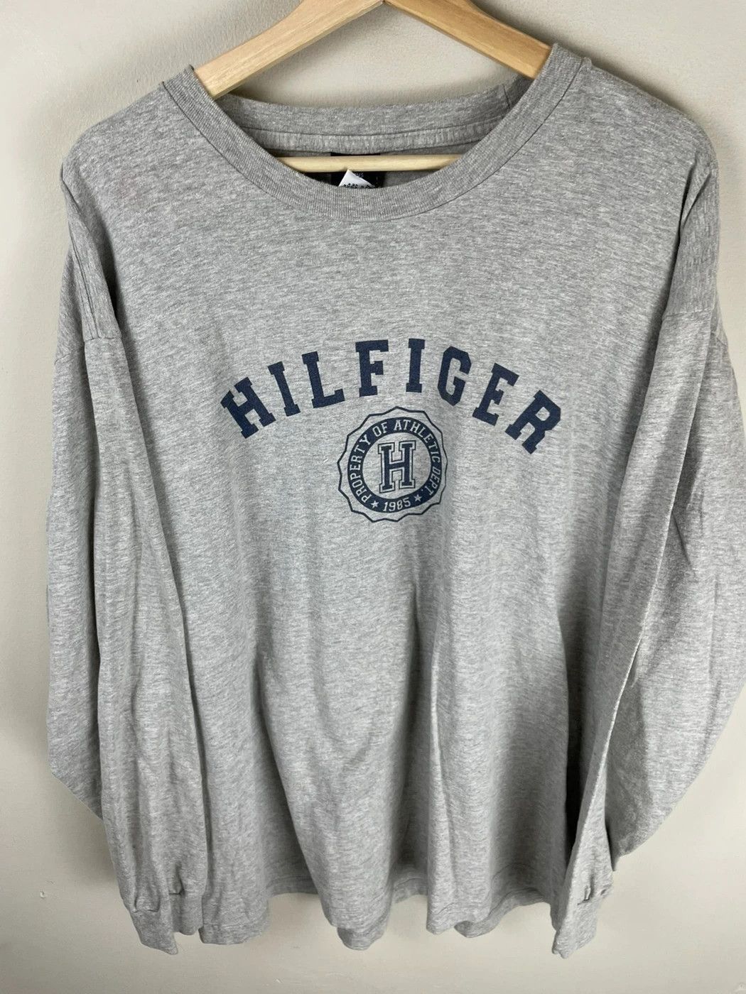 Tommy Hilfiger × Vintage Vintage Tommy Hilfiger Longsleeve Size US XXL / EU 58 / 5 - 3 Thumbnail