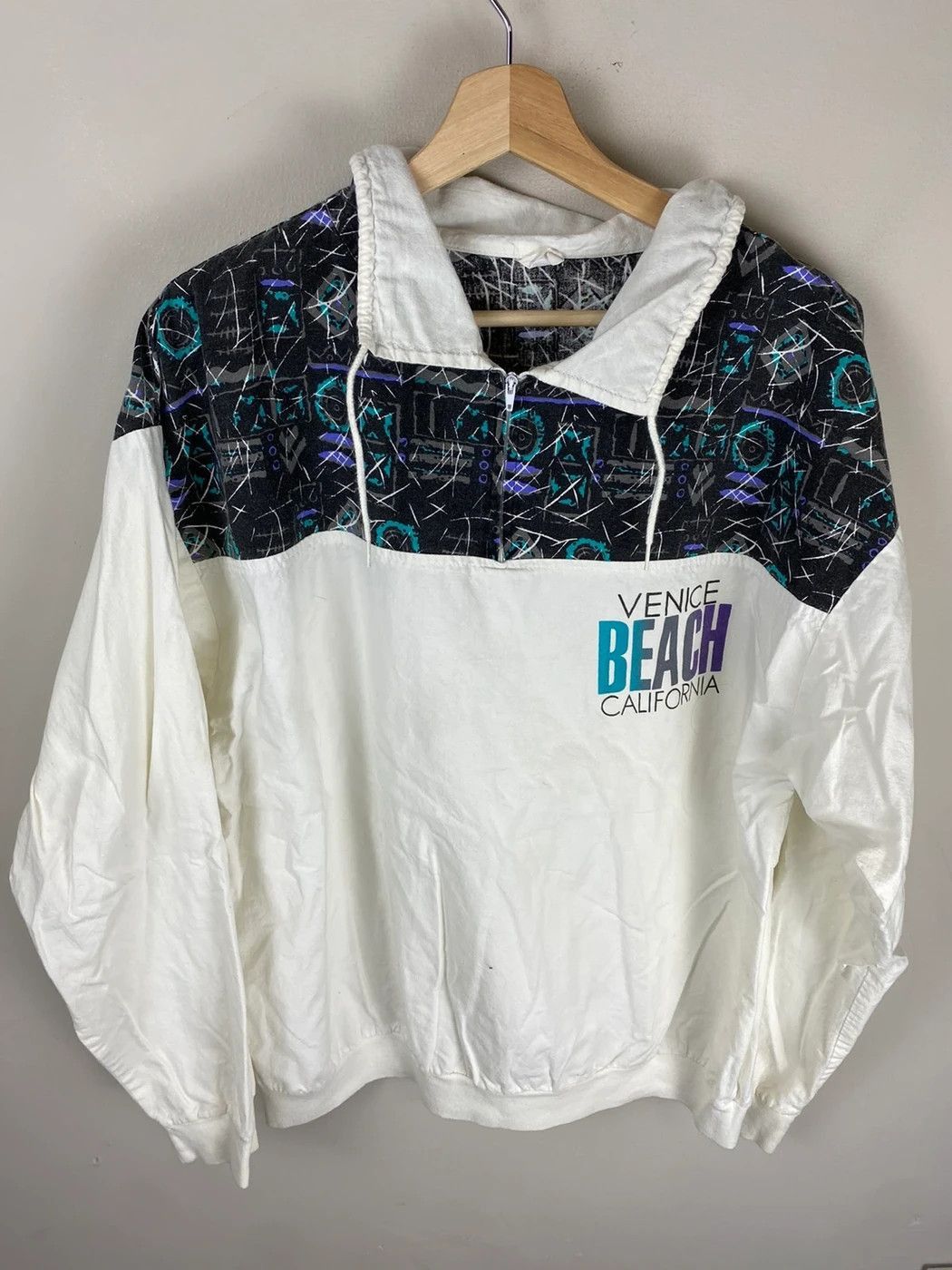 Vintage Vintage Venice Beach 90s Coach Jacket Size US L / EU 52-54 / 3 - 2 Thumbnail