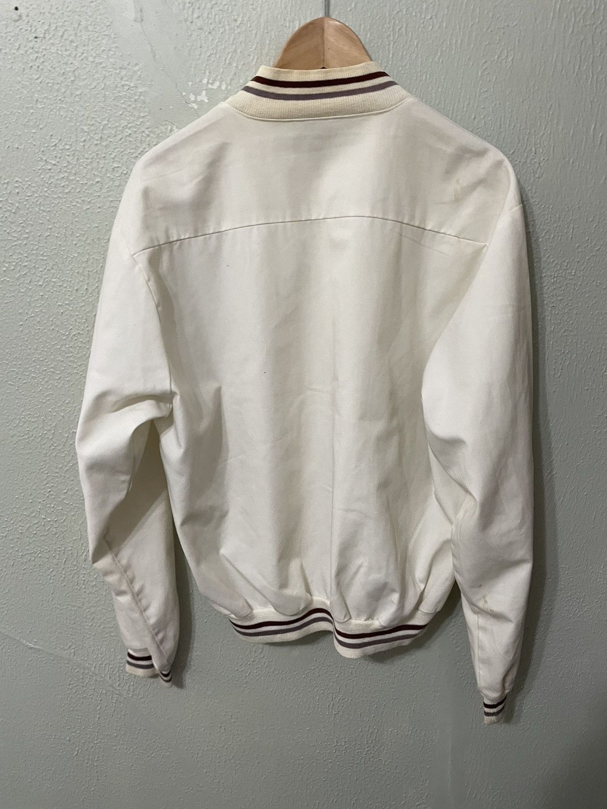 Vintage Vintage 1970s Sailing White Boating Jacket Size US L / EU 52-54 / 3 - 3 Thumbnail