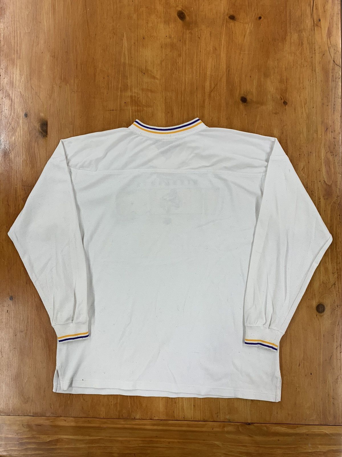 Vintage Vintage 1990s Vikings Embroidered Longsleeve Size US L / EU 52-54 / 3 - 2 Thumbnail