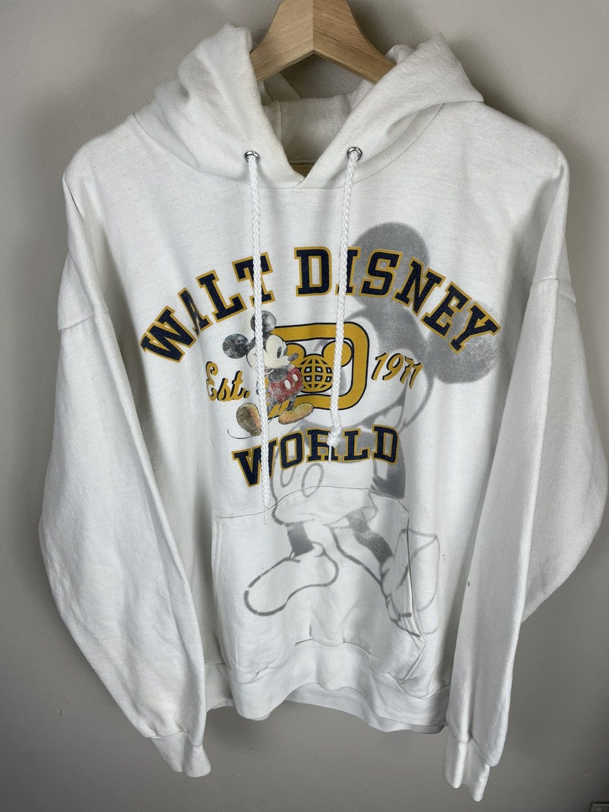 Disney × Vintage Vintage Crewneck Mickey Mouse Disney Hoodie Vintage Sweatshirt Size US L / EU 52-54 / 3 - 2 Thumbnail