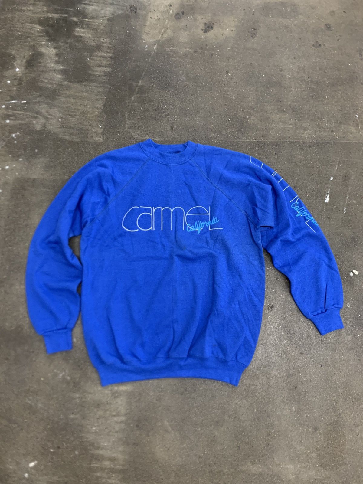 Vintage Vintage Crewneck Carmel California Sleeve Print Crewneck Size US XL / EU 56 / 4 - 3 Thumbnail