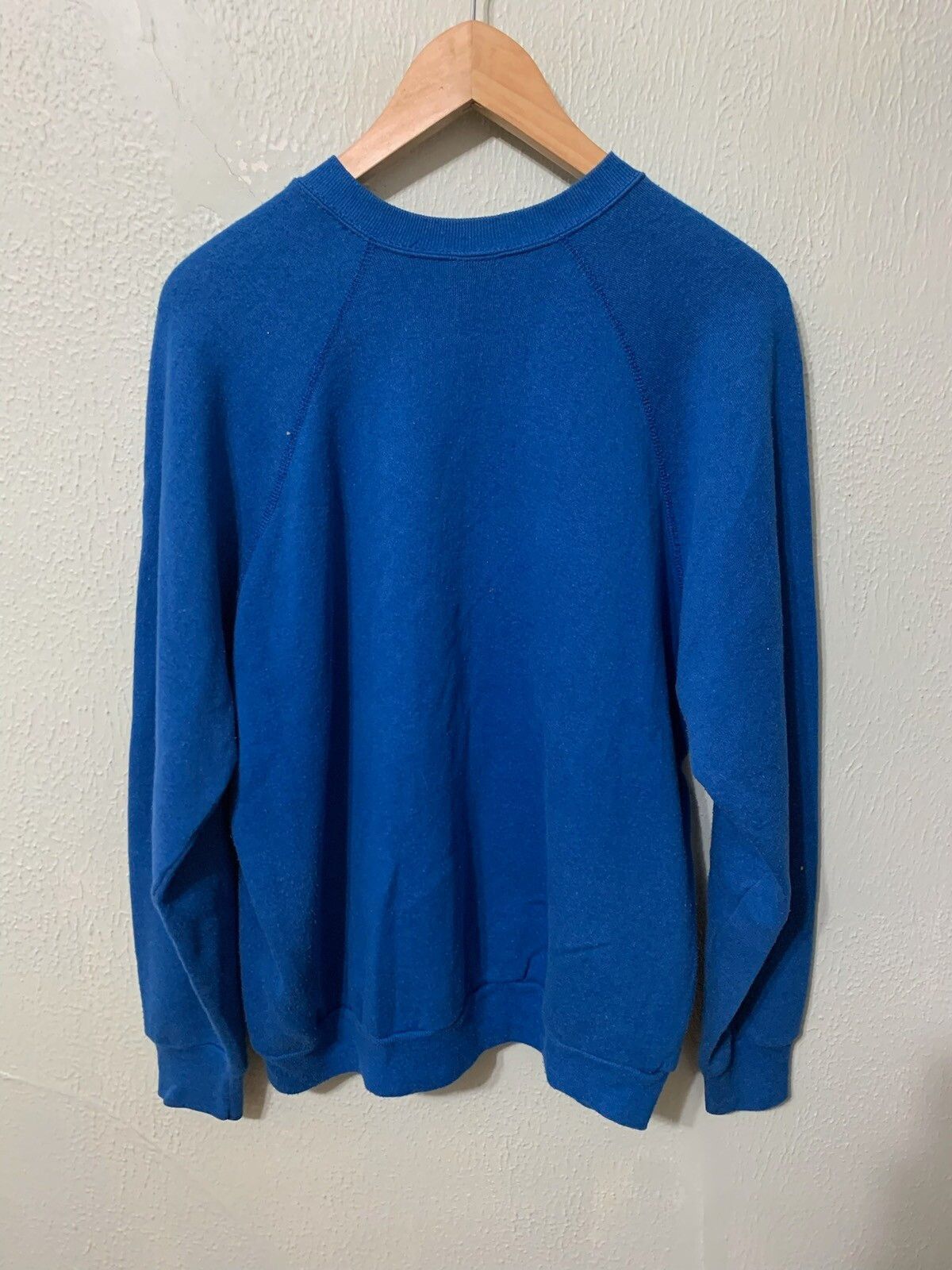 Vintage Vintage Crewneck 1980s Raglan Vintage Sweatshirt Size US XL / EU 56 / 4 - 4 Thumbnail