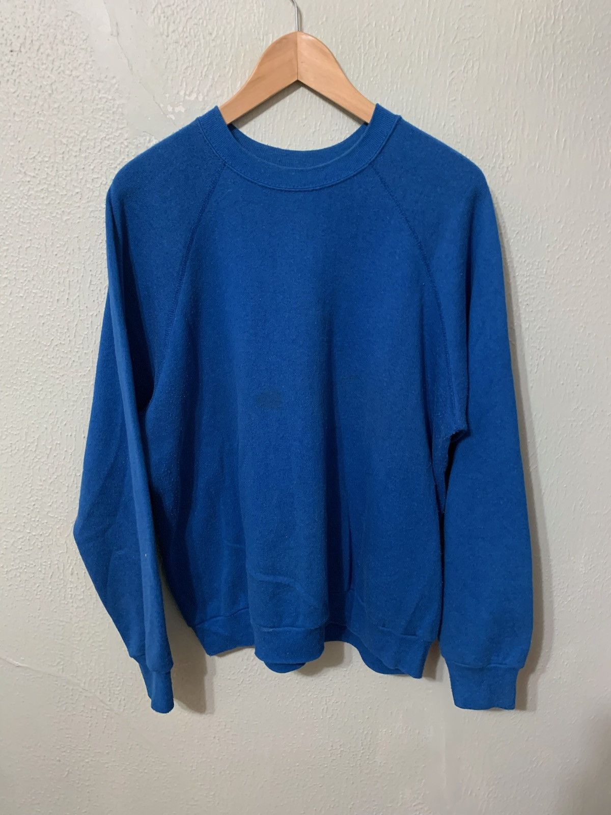 Vintage Vintage Crewneck 1980s Raglan Vintage Sweatshirt Size US XL / EU 56 / 4 - 2 Thumbnail