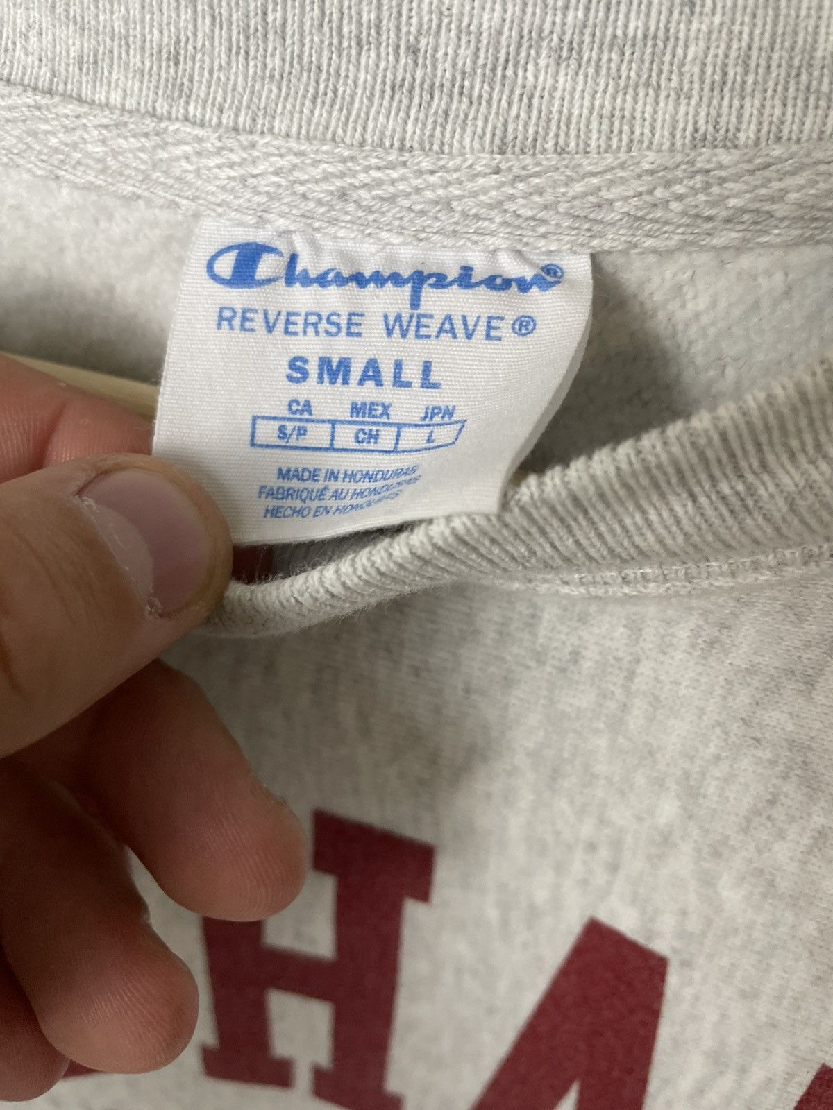 Champion × Vintage Vintage Crewneck Champion Bethany Reverse Weave Size US S / EU 44-46 / 1 - 3 Thumbnail
