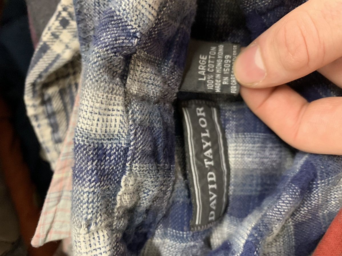 Vintage Vintage Flannel Davidson Distressed Plaid Flannel Size US L / EU 52-54 / 3 - 4 Thumbnail