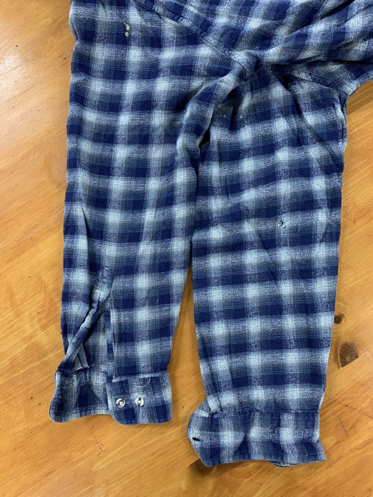 Vintage Vintage Flannel Davidson Distressed Plaid Flannel Size US L / EU 52-54 / 3 - 3 Thumbnail