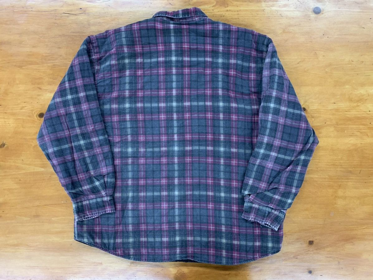 Vintage Vintage Flannel Basic Editions Quilted Insulated Flannel Size US XXL / EU 58 / 5 - 4 Thumbnail