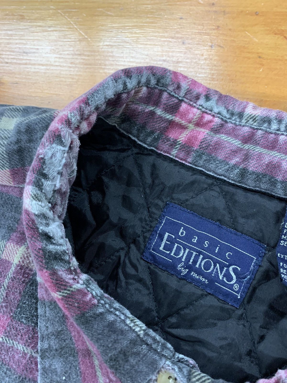 Vintage Vintage Flannel Basic Editions Quilted Insulated Flannel Size US XXL / EU 58 / 5 - 8 Thumbnail