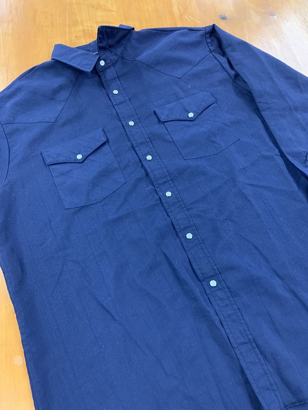 Vintage Vintage 1990s Western Work Shirt Size US XL / EU 56 / 4 - 3 Thumbnail