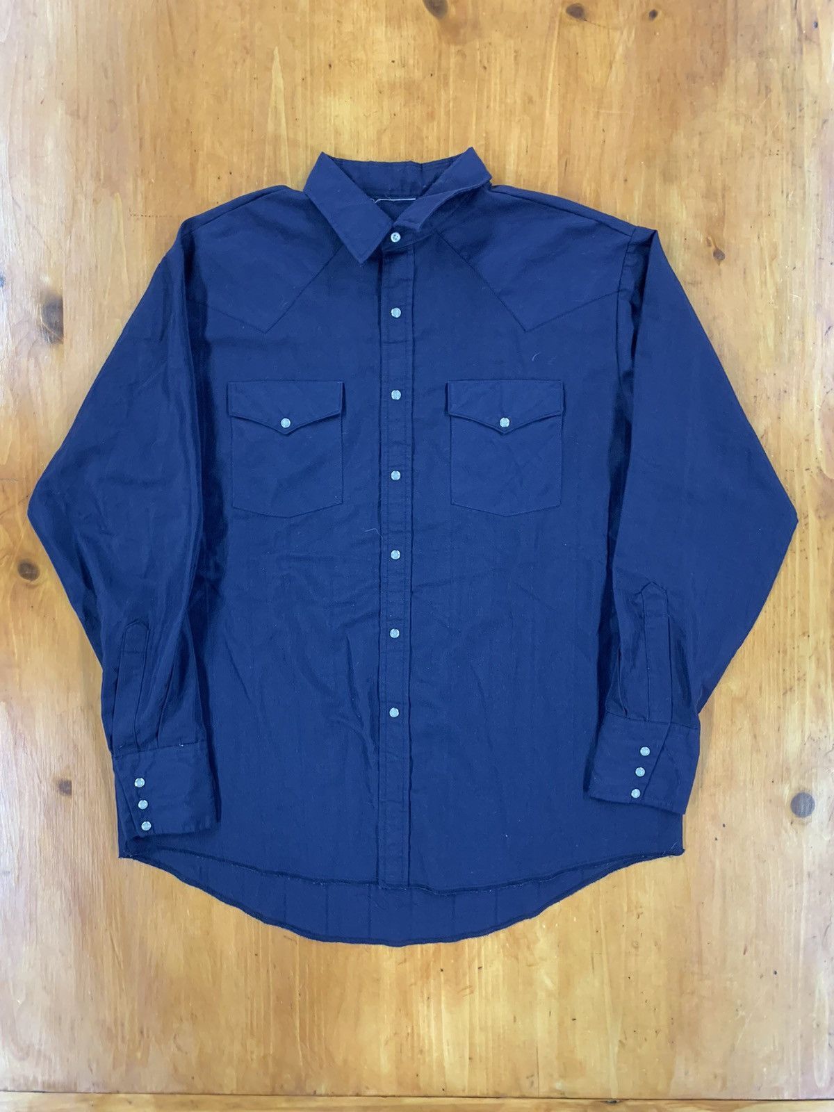 Vintage Vintage 1990s Western Work Shirt Size US XL / EU 56 / 4 - 1 Thumbnail